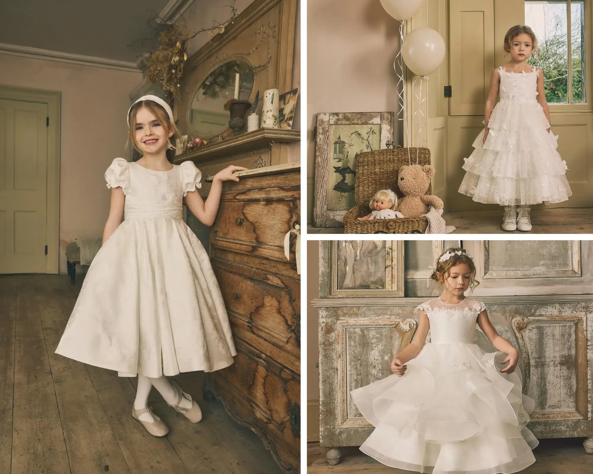 Justin Alexander Fable Flower Girl Trunk Show