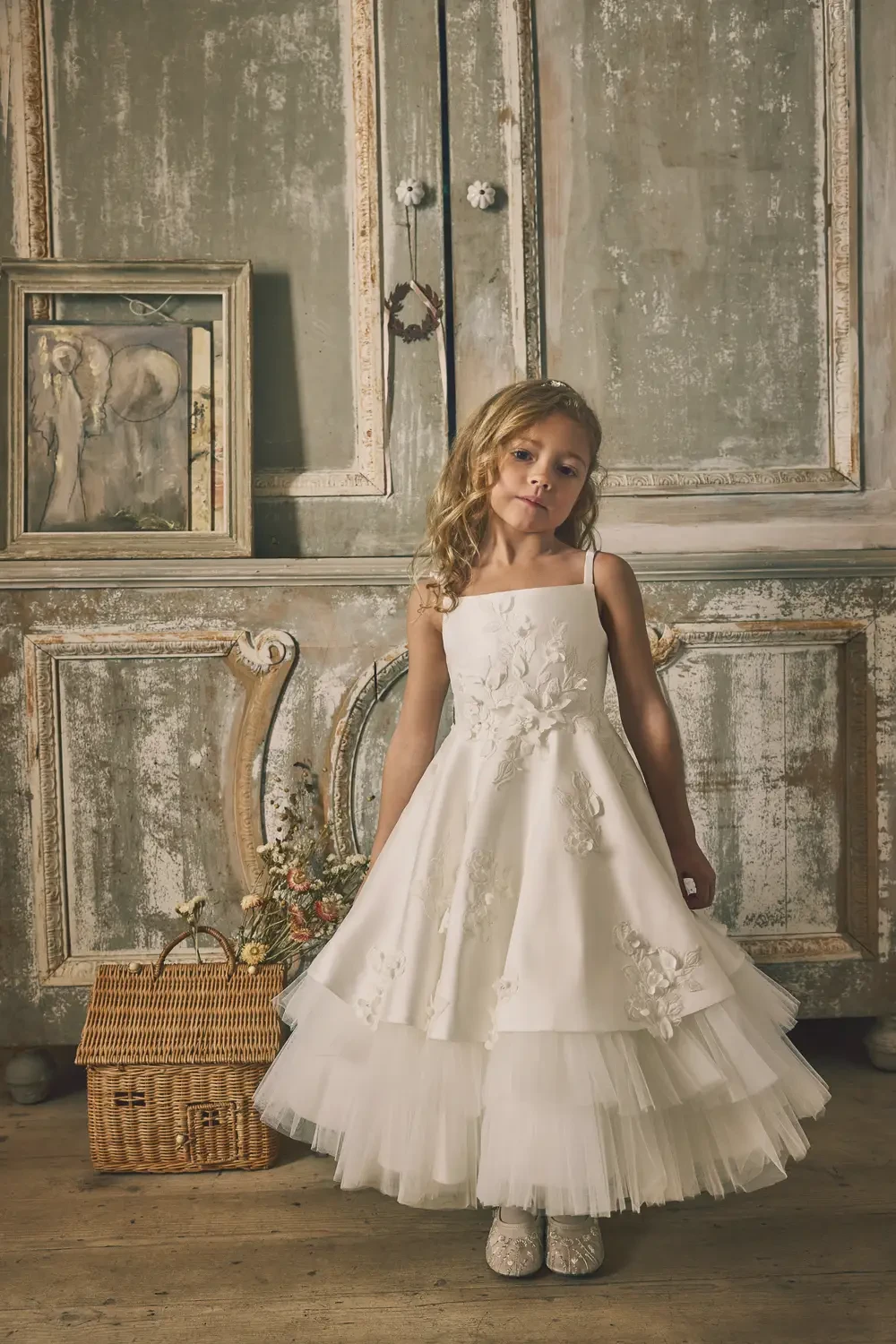 justin alexander fable flower girl photo