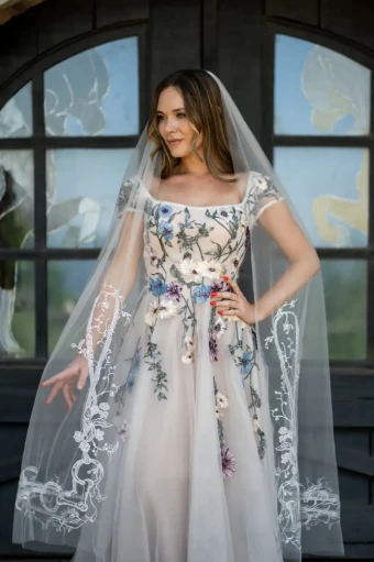 Equestrian Veils English Reins & Garden Veil #2 thumbnail