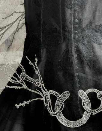 Equestrian Veils The Equestrian Noir #3 Black thumbnail