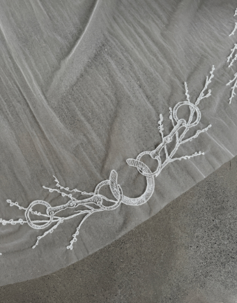 Equestrian Veils The Equestrian Signature #2 Ivory thumbnail