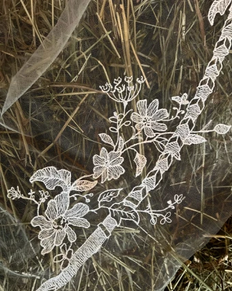 Charlotte Guernsey D Bit Twist Cathedral #2 Ivory thumbnail