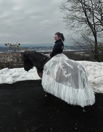 Charlotte Guernsey The Western Overskirt #8 default Ivory thumbnail