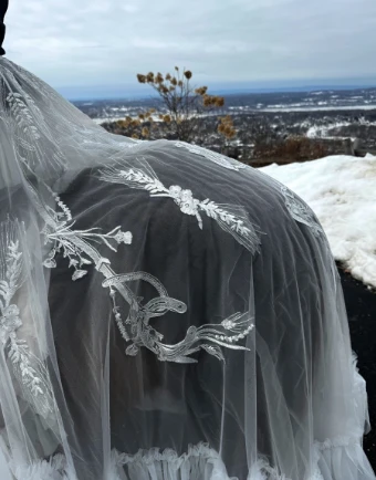 Charlotte Guernsey The Western Overskirt #5 Ivory thumbnail