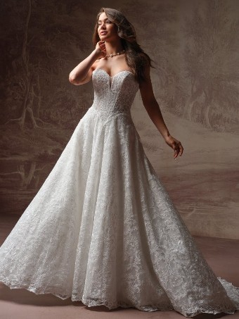 Maggie Sottero ZAHIA #4 default All Ivory (gown with Ivory Illusion) thumbnail