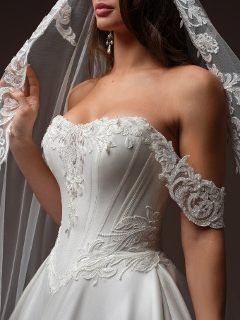 Sottero and Midgley SANDRINE #2 All Ivory thumbnail