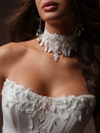Sottero and Midgley SANDRINE #1 All Ivory thumbnail