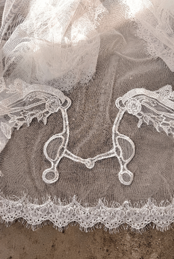 Charlotte Guernsey The Western Bit with Lace #1 thumbnail