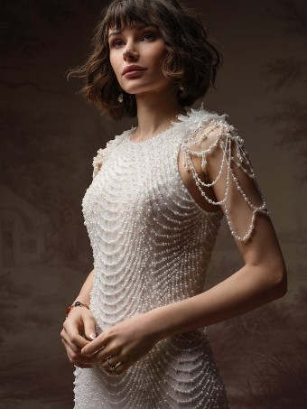 Sottero and Midgley OLETA #2 Ivory over Blush (gown with Ivory Illusion) thumbnail