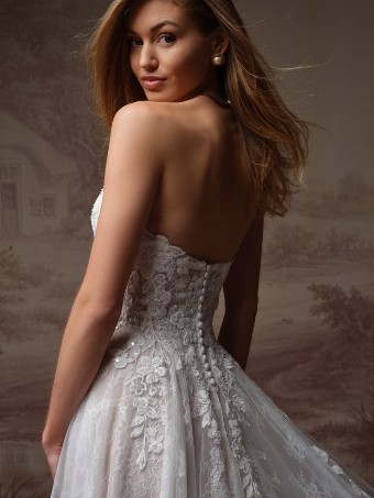 Sottero and Midgley HADLEY #3 default All Ivory (gown with Ivory Illusion) thumbnail