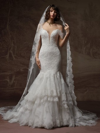 Sottero and Midgley SAUVIGNON #1 All Ivory (gown with Ivory Illusion) thumbnail