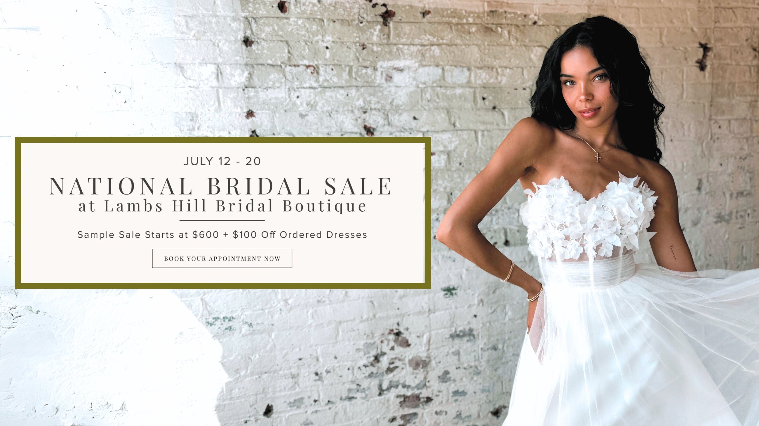 national bridal sale 2025